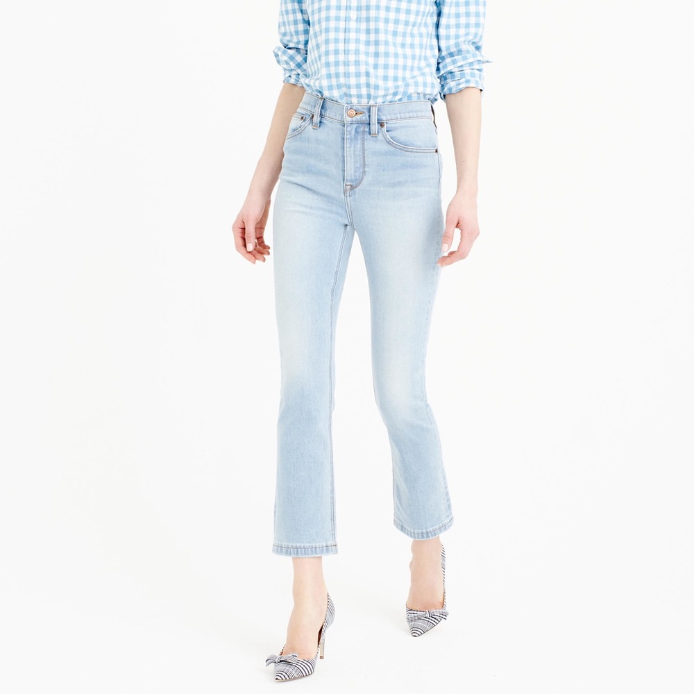 J CREW Billie Demi Boot Crop 32